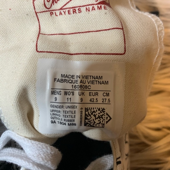 Converse all star shoes men size 9 women size 11 - Picture 5 of 7